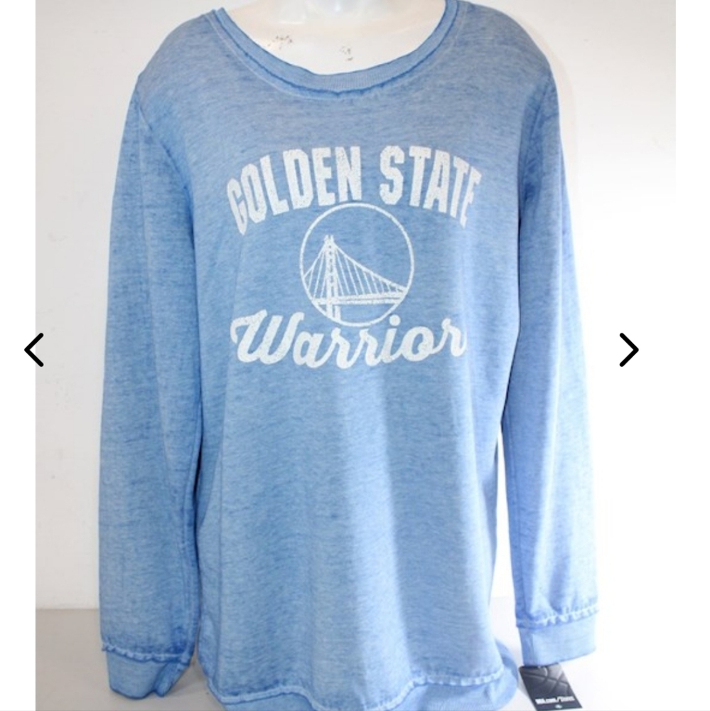 Women's NBA Blue Sweater Golden State Warriors